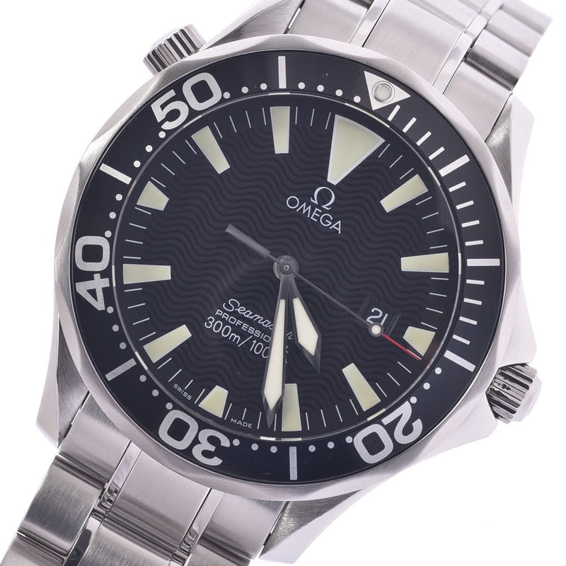 Omega Omega Seamaster Professional 300M 2264.50男装手表石英黑桌A级使用过Silgrin