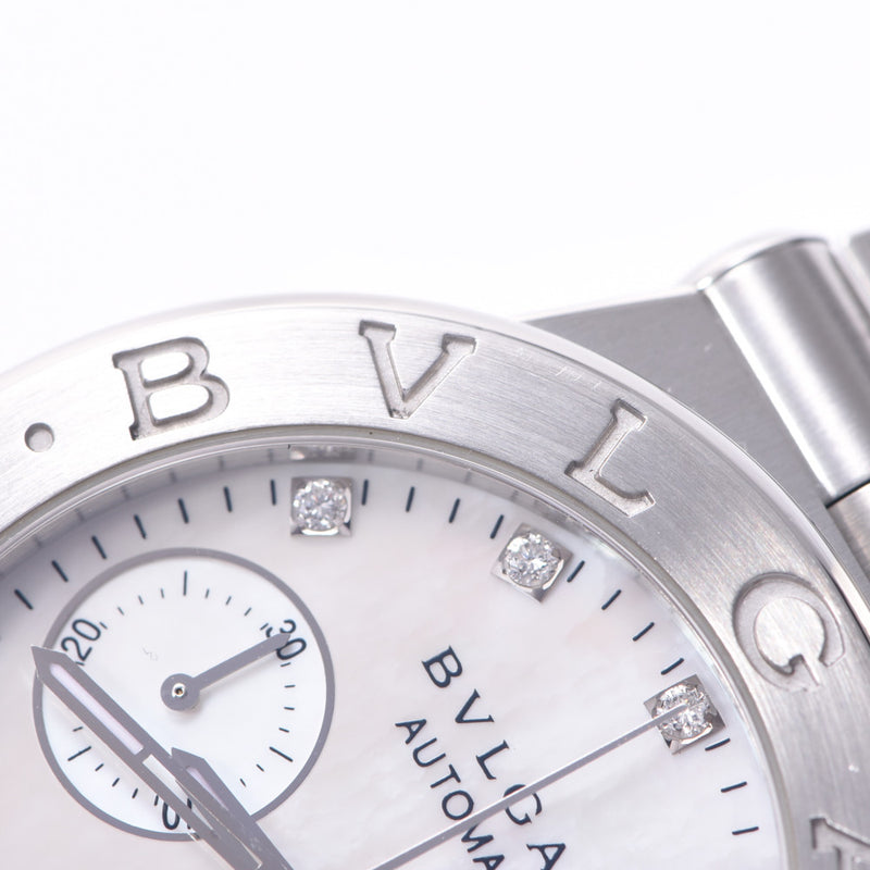 ブルガリディアゴノ クロノグラフ 9Pダイヤ メンズ 腕時計 DG35WSLDCH 