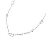 【Financial Sale】 Hermes Hermes Shene Dancer Necklace 120cm Ladies SV Necklace A-Rank Used Silgrin