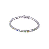 [金融销售] Tasaki Tasaki Diamond 0.11ct MultiStone女士K18WG手链A-Rank使用Silgrin