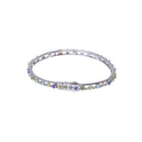 [金融销售] Tasaki Tasaki Diamond 0.11ct MultiStone女士K18WG手链A-Rank使用Silgrin