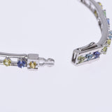 [金融销售] Tasaki Tasaki Diamond 0.11ct MultiStone女士K18WG手链A-Rank使用Silgrin