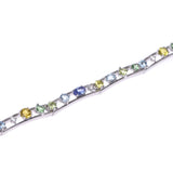 [金融销售] Tasaki Tasaki Diamond 0.11ct MultiStone女士K18WG手链A-Rank使用Silgrin