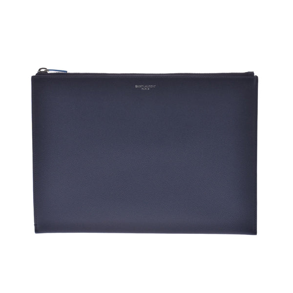 サンローラン 紺 ユニセックス クラッチバッグ 397294 SAINT LAURENT