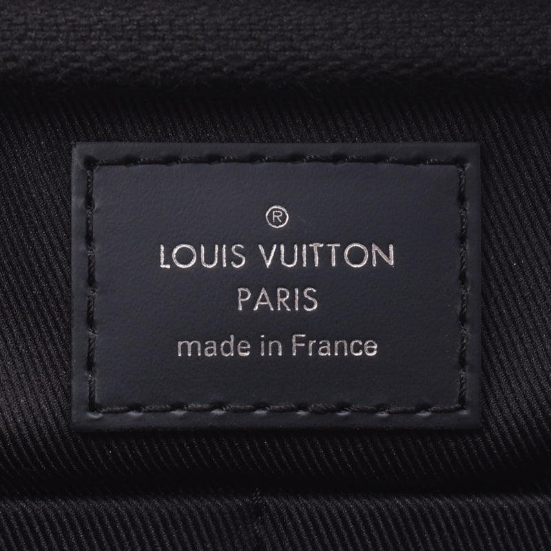 【金融销售】Louis Vuitton Louis Vuitton Monogram Eclipse BAM背黑色/灰色M42906男士袋A-Rank使用Silgrin
