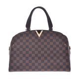 LOUIS VUITTON ルイヴィトン ダミエ ケンジントン ボーリング 2WAYバッグ ブラウン N41505 レディース ダミエキャンバス ハンドバッグ Aランク 中古 銀蔵