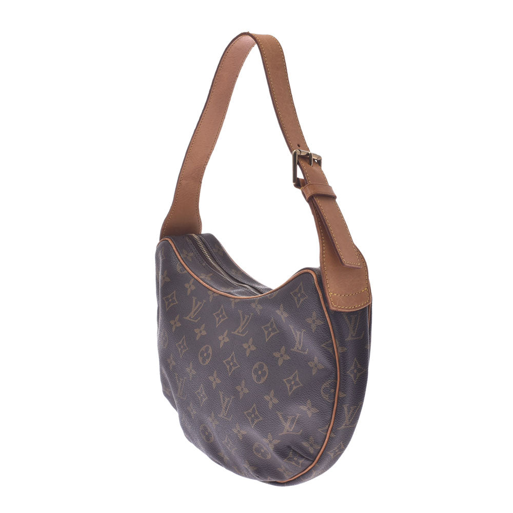 ルイヴィトンクロワッサンMM 14145 ブラウン レディース モノグラムキャンバス ワンショルダーバッグ M51512 LOUIS VUITTON  中古 – 銀蔵オンライン