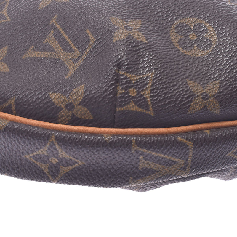 [金融销售] Louis Vuitton Louis Vuitton Monogram Croissant MM Brown M51512女性Monogram Canvas一个单肩包B等级使用Silgrin