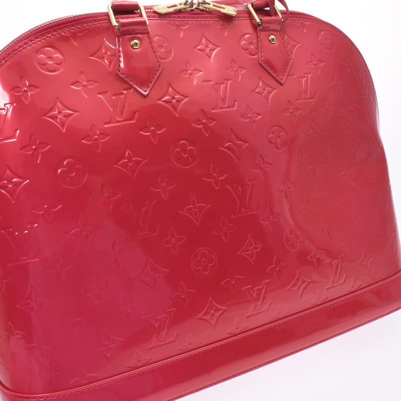 Louis Vuitton Louis Vuitton Verni Alma GM Rose Pop M93625 Women's Monogram Verni Handbag B Rank Used Sinkjo