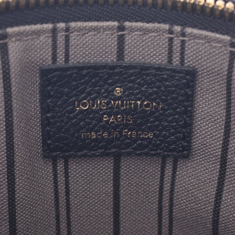 Louis Vuitton Louis Vuitton Monogram Amplit PM 2way包Back Black M41162男女皆宜的皮革手袋AB排名使用Silgrin