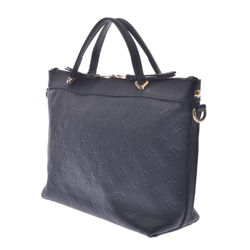 Louis Vuitton Louis Vuitton Monogram Amplit PM 2way包Back Black M41162男女皆宜的皮革手袋AB排名使用Silgrin