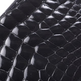 LOUIS VUITTON ルイヴィトン アジェンダポッシュ 黒 ユニセックス クロコダイル 手帳カバー ABランク 中古 銀蔵