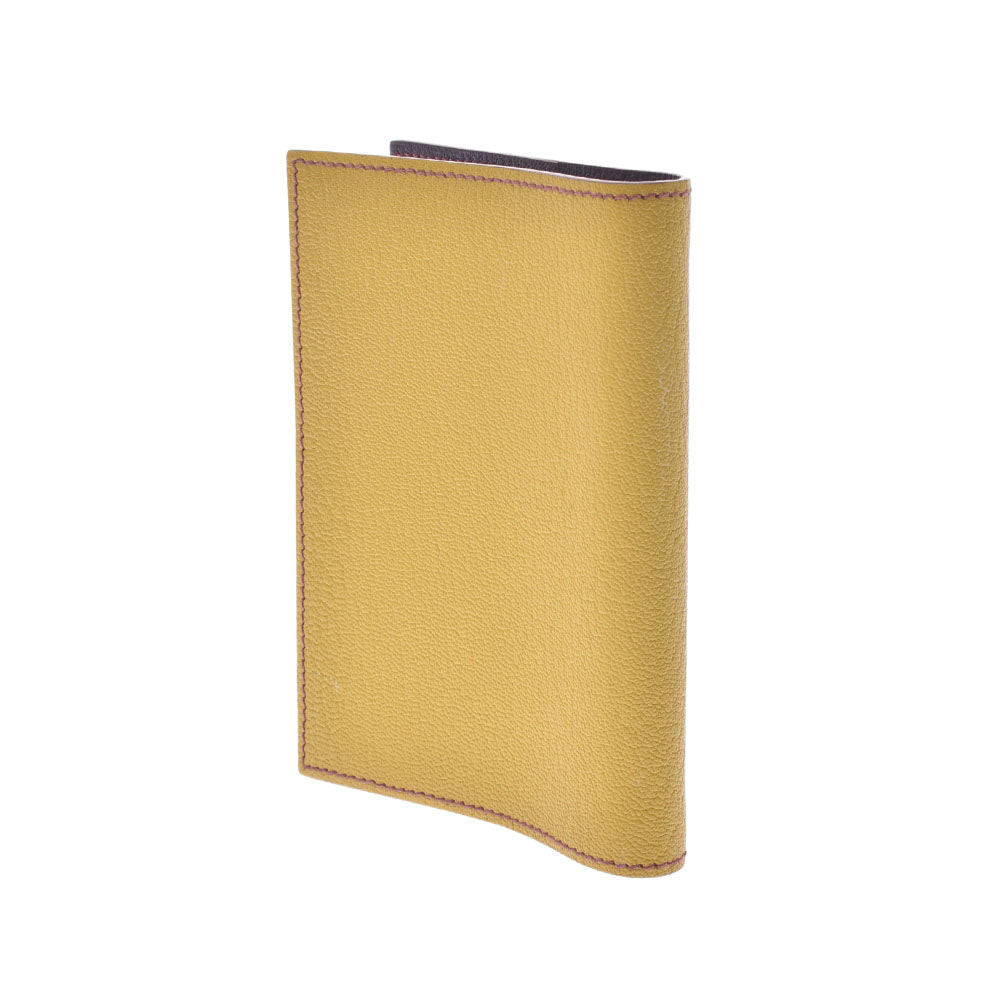 エルメスアジェンダ バイカラー クミン/プルーン □R刻印(2014