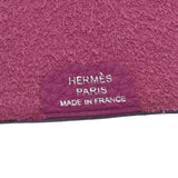 HERMES エルメス ユリスミニ ローズパープル A刻印(2017年頃) ユニセックス トゴ 手帳カバー Aランク 中古 銀蔵