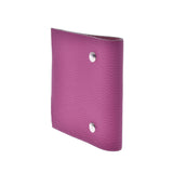 HERMES エルメス ユリスミニ ローズパープル A刻印(2017年頃) ユニセックス トゴ 手帳カバー Aランク 中古 銀蔵