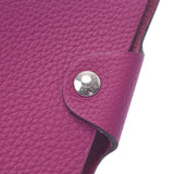 HERMES エルメス ユリスミニ ローズパープル A刻印(2017年頃) ユニセックス トゴ 手帳カバー Aランク 中古 銀蔵