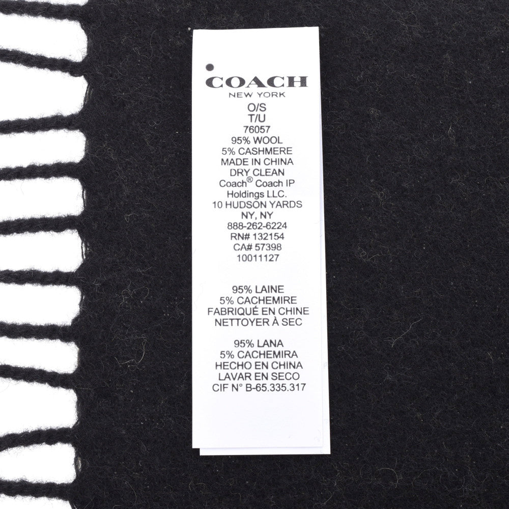 コーチシグネチャー ダークグリーン ユニセックス マフラー 76057