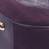 Louis Vuitton Louis Vuitton Monogram Amplit Odashs MM 2WAY Bag Purple M94176 Women's Leather / Suede Tote Bag B Rank Used Sinkjo