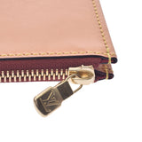 【金融销售】Louis Vuitton Louis Viton Pochette Joule PM米色男女通用Nume皮革离合器袋A-Rank使用Silgrin