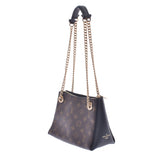 Louis Vuitton Monogram surfin BB Noir m43775 Womens Monogram canvas shoulder bag a