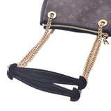Louis Vuitton Monogram surfin BB Noir m43775 Womens Monogram canvas shoulder bag a