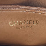 Chanel Chanel Reprint Tote Beige Gold Bracket Women's Caviar Skin Tote Bag B Rank Used Sinkjo