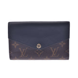 Louis Vuitton Louis Vuitton Monogram Portfoille Pallas Compact Nores M60990 Unisex Monogram Canvas / Calf Two-fold Wallet AB Rank Used Silgrin