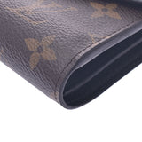 Louis Vuitton Louis Vuitton Monogram Portfoille Pallas Compact Nores M60990 Unisex Monogram Canvas / Calf Two-fold Wallet AB Rank Used Silgrin