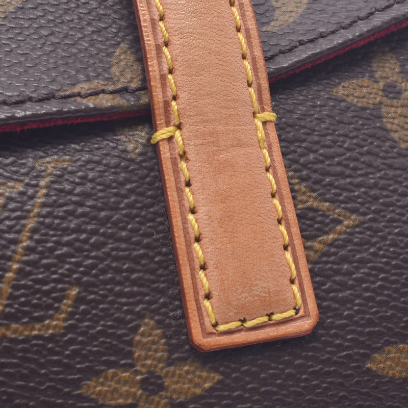 [金融销售] Louis Vuitton Louis Vuitton Monogro Soatine Braun M51902妇女的Monogram Canvas手提包AB排名使用