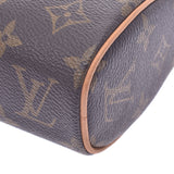 [Financial sales] Louis Vuitton Louis Vuitton Monogram Sonatine Braun M51902 Women's Monogram Canvas Handbags AB Rank Used Silgrin