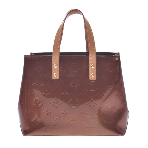 LOUIS VUITTON Ruiviton Verny Lead PM Bronze M91146 Ladies monogram, Verny, handbag, B-rank used silver storehouse.