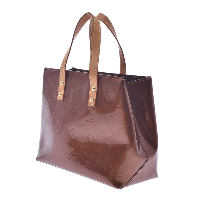 LOUIS VUITTON Ruiviton Verny Lead PM Bronze M91146 Ladies monogram, Verny, handbag, B-rank used silver storehouse.