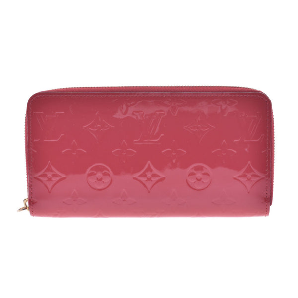 [Financial sales] Louis Vuitton Louis Vuitton Verni Jippy Wallet Sleeve M90417 Women's Monogram Verni Long Wallet A-Rank Used Silgrin