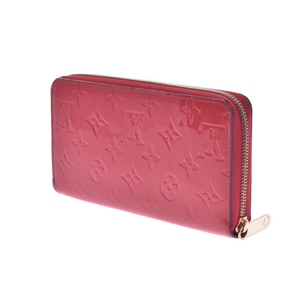 [Financial sales] Louis Vuitton Louis Vuitton Verni Jippy Wallet Sleeve M90417 Women's Monogram Verni Long Wallet A-Rank Used Silgrin