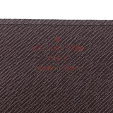 LOUIS VUITTON Louis Vuitton Damier Envelop Cult De Vigitte Card Case Brown N62920 Unisex Damier Canvas Business Card Holder A Rank Used Ginzo