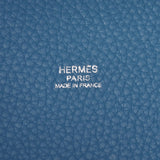 HERMES エルメス ピコタンロックPM  ブルージーン シルバー金具 □J刻印(2006年頃)  レディース トリヨンクレマンス ハンドバッグ Aランク 中古 銀蔵