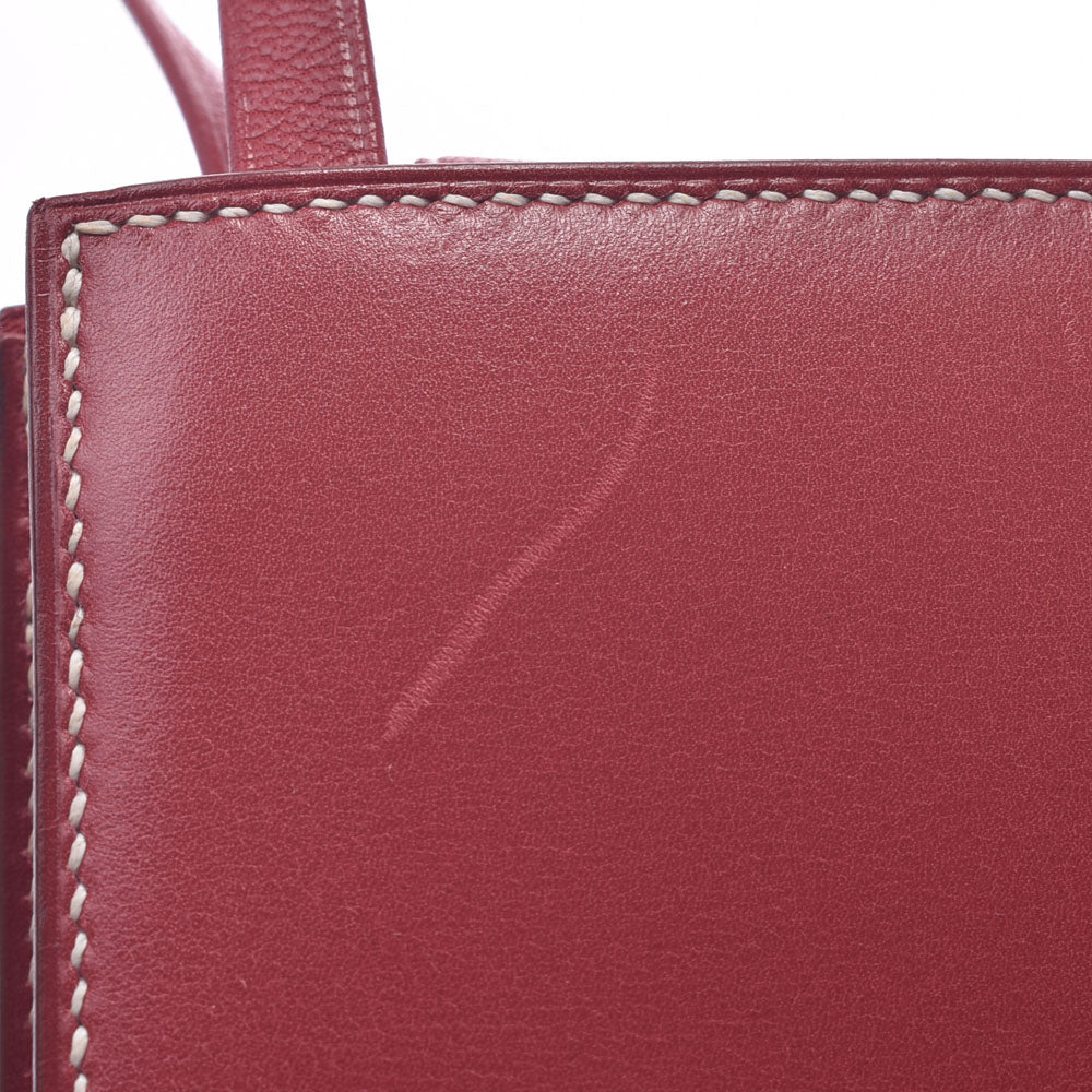 Hermes Lucy Lougebiff□雕刻（左右1997年）女士手提包爱马仕