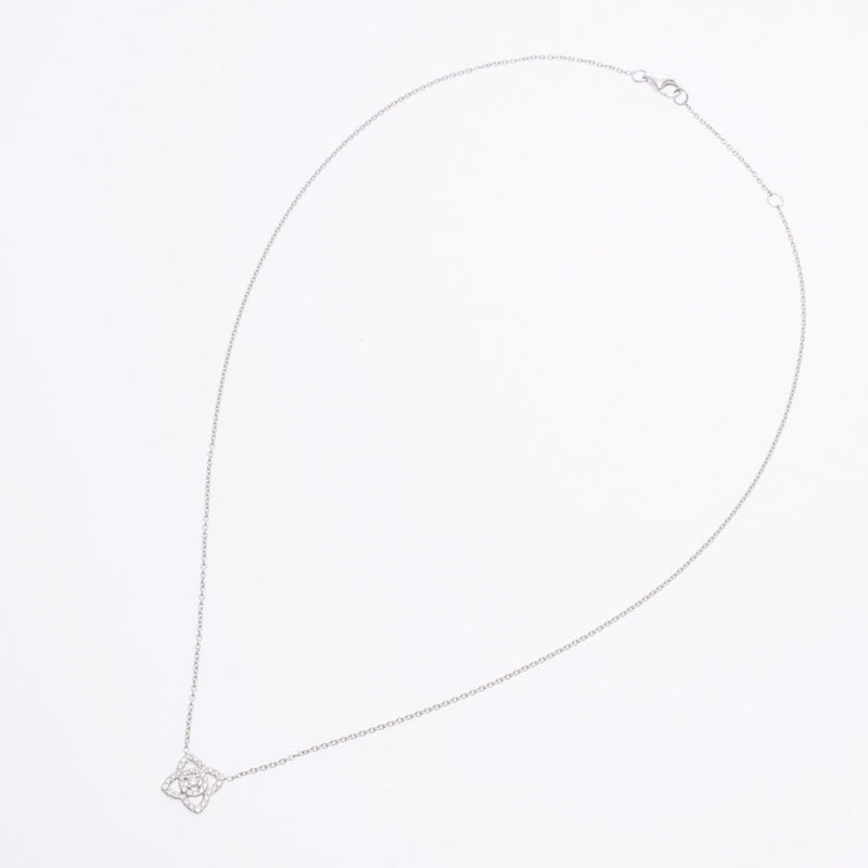 De Beers Debias Anstern Thailand Women K18WG / Diamond Necklace A-Rank Used Silgrin