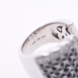 Other JEWELSTUDIO Jewel Studio No.12 Ladies K18WG / Black Diamond / Diamond Ring Ring A Rank Used Ginzo