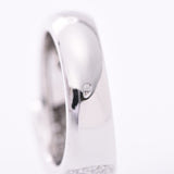 CARTIER Cartier Ribbon Dialing #50 9.5 Ladies K18WG Ring Ring A Rank Used Ginzo