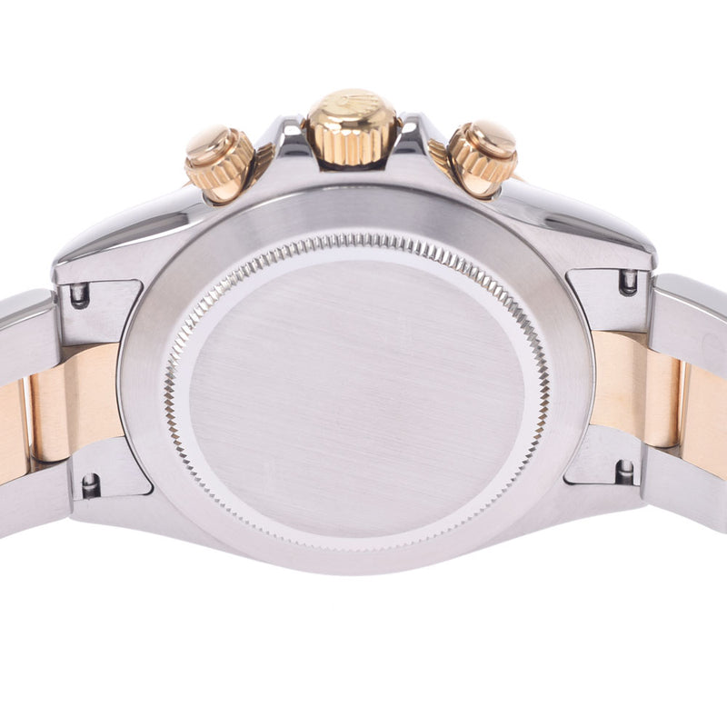 ROLEX 劳力士代托纳 116523 男士 YG/SS 手表自动绕组象牙表盘 A 级二手银藏