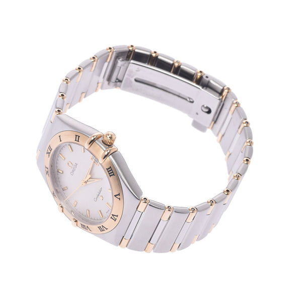 OMEGA Omega Constellation 1212.30 Boys YG / SS Watch Quartz White Flat Figure A Rank Used Sinkjo