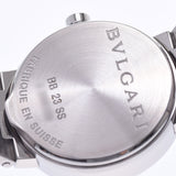 BVLGARI Bvlgari Bvlgari Bvlgari Bvlgari 23 12P diamond BB23SS ladies SS watch quartz black dial a rank second-hand silver