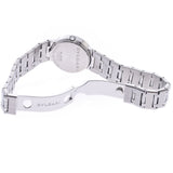 BVLGARI Bvlgari Bvlgari Bvlgari Bvlgari 23 12P diamond BB23SS ladies SS watch quartz black dial a rank second-hand silver