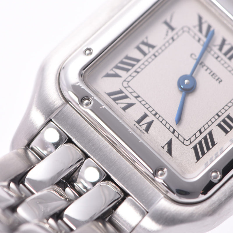 Cartier Cartier Panther SM W25033P5 Women's SS Watch Quartz Silver Dealer A-Rank Used Silgrin