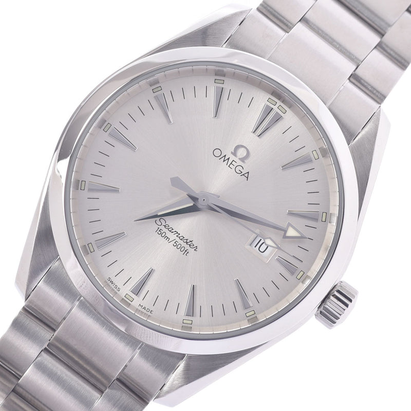 OMEGA Omega Seamaster 150m 2517.30 Men's SS Watch Quartz Silver Dial A Rank Used Ginzo