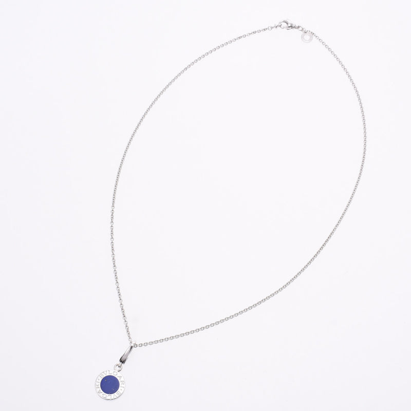 BVLGARI Bvlgari Bvlgari Bvlgari Unisex K18WG/Lapis Lazuli Necklace A Rank Used Ginzo
