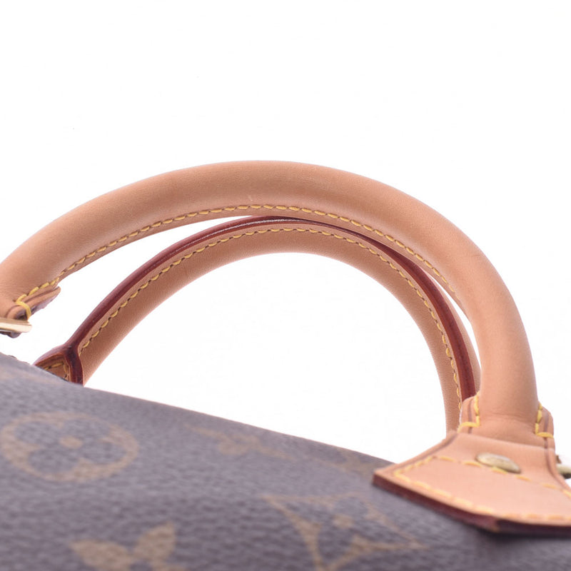 LOUIS VUITTON Louis Vuitton Monogram Speedy 35 Brown M41107 Unisex