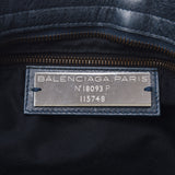 Balenciaga valenciaga The City 2way包蓝色男女皆宜的Curf手袋B等级使用水池