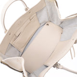 Balenciaga Valenciaga The Paper 2way Bag Ivory 370926 Women's Curf Handbags AB Rank Used Silgrin